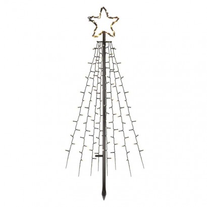 LED vánoční strom kovový