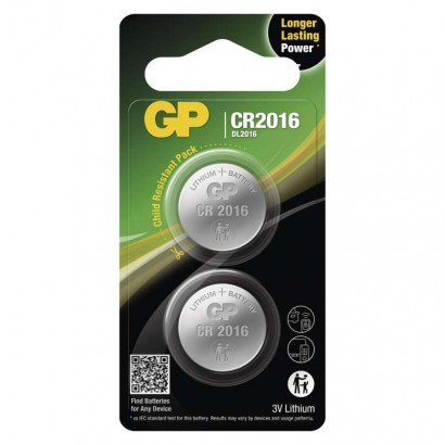 Lithiová knoflíková baterie GP CR2016