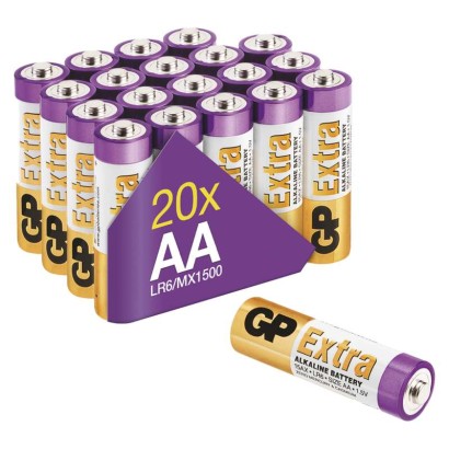 Alkalická baterie GP Extra AA (LR6)