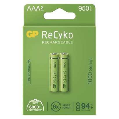 Nabíjecí baterie GP ReCyko 1000 AAA (HR03)