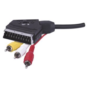 AV kabel SCART - 3x CINCH 1