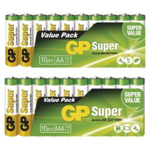 Zvýhodněné balení GP baterií Super AA + AAA