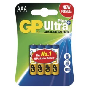 Alkalická baterie GP Ultra Plus AAA (LR03)