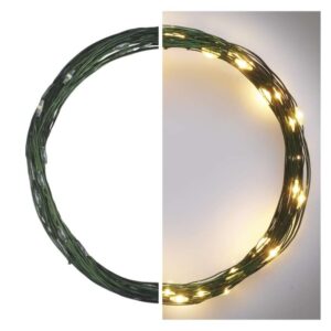 LED vánoční nano řetěz zelený