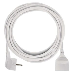 Prodlužovací kabel 7 m / 1 zásuvka / bílý / PVC / 1 mm2