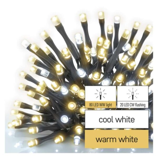 Standard LED spojovací vánoční řetěz blikající