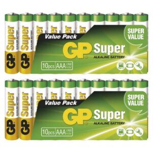 Zvýhodněné balení baterií GP Super AAA