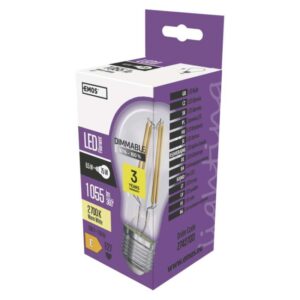 LED žárovka Filament A60 / E27 / 8