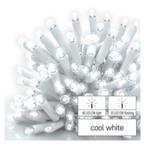 Profi LED spojovací řetěz blikající bílý – rampouchy