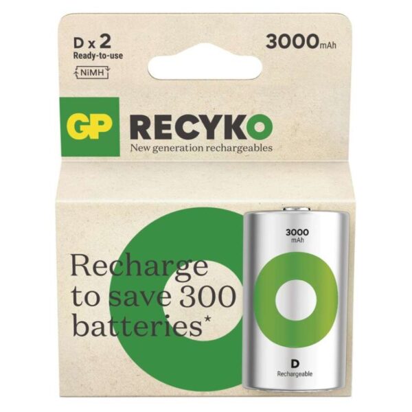 Nabíjecí baterie GP ReCyko 3000 D (HR20)