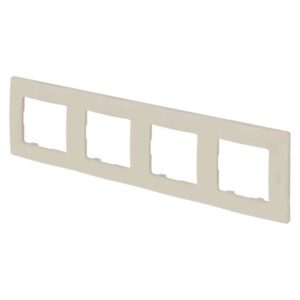 Legrand Niloé rámeček čtyřnásobný béžový