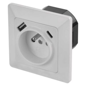 Zásuvka s USB A+USB C.