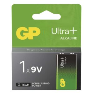 Alkalická baterie GP Ultra Plus 9V (6LR61)