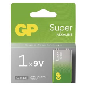 Alkalická baterie GP Super 9V (6LR61)