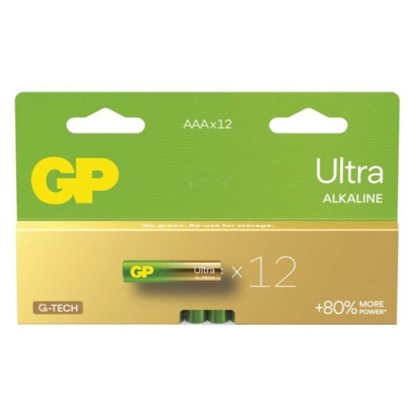 Alkalická baterie GP Ultra AAA (LR03)