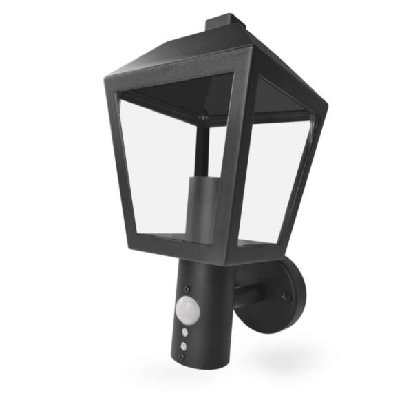 LED zahradní nástěnné svítidlo s PIR senzorem ADENIA
