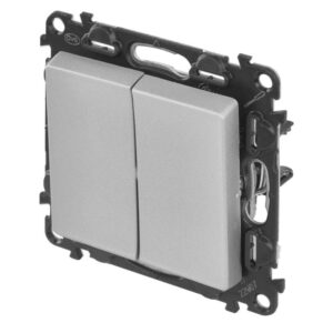 Legrand Valena Life přepínač dvojitý střídavý č. 6+6