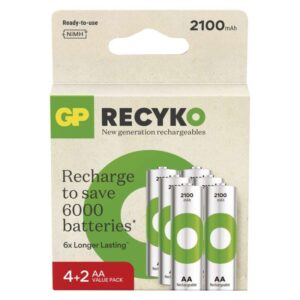 Nabíjecí baterie GP ReCyko 2100 AA (HR6)