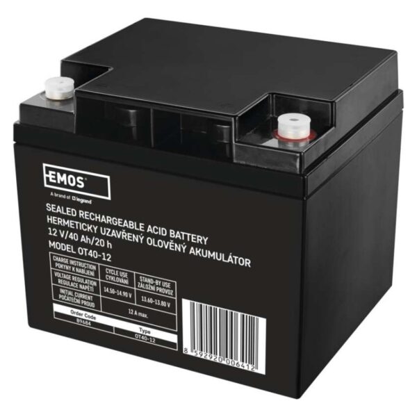 Olověný akumulátor 12 V/40 Ah