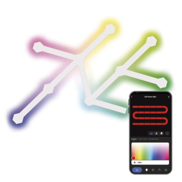 GoSmart LED svítidlo Lines bílé