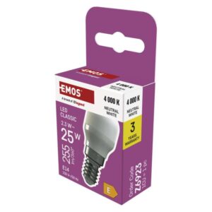 LED žárovka do ledničky ST26 / E14 / 2