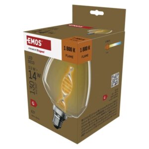 LED žárovka DECO S123 / E27 / 3
