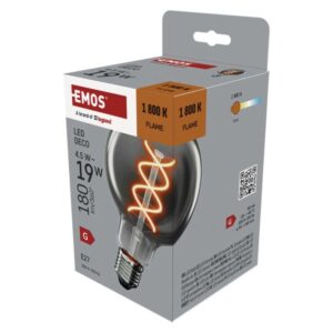 LED žárovka DECO SMOKED G95 / E27 / 4