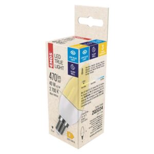 LED žárovka True Light svíčka / E14 / 4