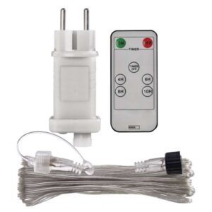 Napájecí zdroj s dálkovým ovladačem a prodlužovací kabel Standard transparentní