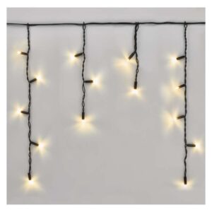 Profi LED spojovací řetěz černý – rampouchy