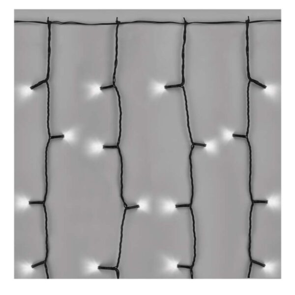 Standard LED spojovací vánoční řetěz – záclona