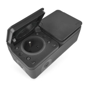 EMOS Cyklone zásuvka dvojnásobná IP55