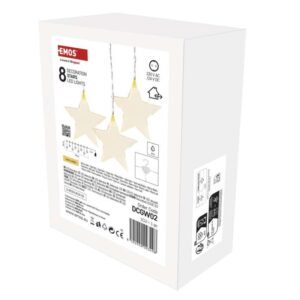 LED vánoční závěs – hvězdy