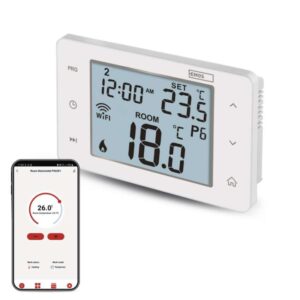 Pokojový programovatelný drátový WiFi GoSmart termostat P56201