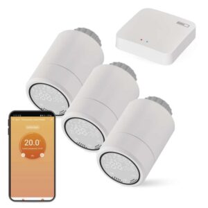 Sada GoSmart: 3x digitální termostatická hlavice P5630S ZigBee