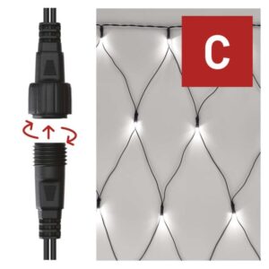 Standard LED spojovací vánoční řetěz – síť