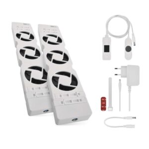 Ventilátor pod radiátor DUO