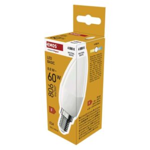 LED žárovka Basic Candle E14 / 8