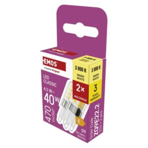 LED žárovka Classic JC / G9 / 4