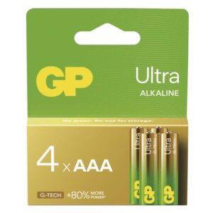 Alkalická baterie GP Ultra AAA (LR03)