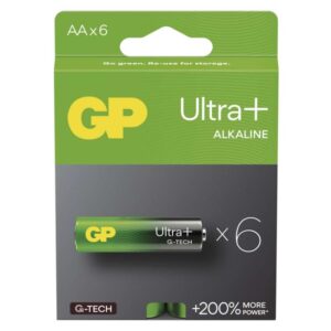 Alkalická baterie GP Ultra Plus AA (LR6)