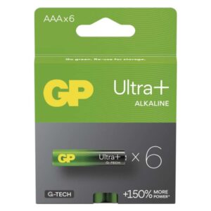 Alkalická baterie GP Ultra Plus AAA (LR03)