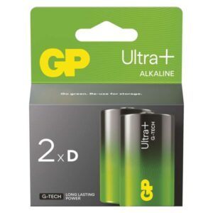 Alkalická baterie GP Ultra Plus D (LR20)