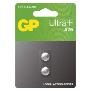 Alkalická knoflíková baterie GP Ultra plus A76F (LR44)