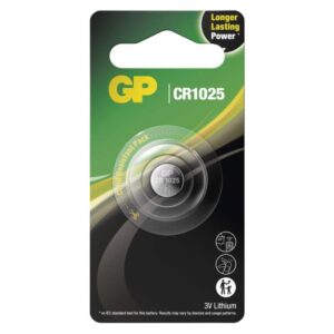 GP lithiová knoflíková baterie CR1025