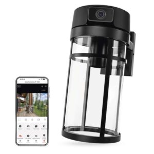 GoSmart Venkovní otočná kamera IP-1300 LANTERN s WiFi a světlem