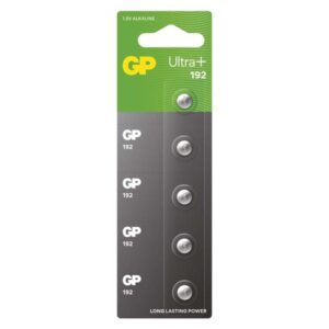 Alkalická knoflíková baterie GP 192F (LR41)