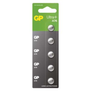 Alkalická knoflíková baterie GP Ultra plus A76F (LR44)