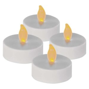 LED dekorace – čajová svíčka maxi