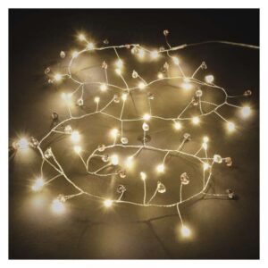 LED girlanda – kamínky
